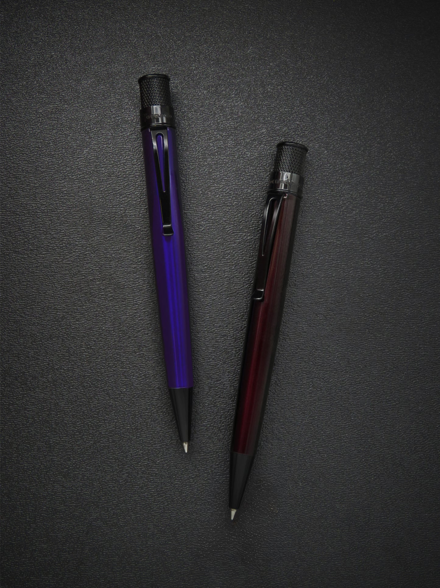 Retro 51 Tornado Stealth Lacquer Rollerball Pen - Midnight Purple