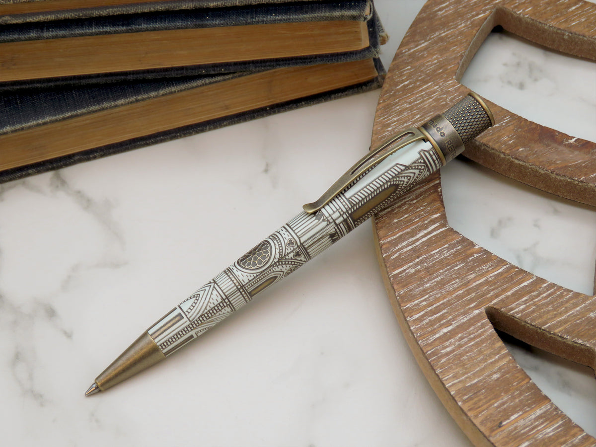 Retro 51 Tornado Vintage Metalsmith Rollerball- Cathedral