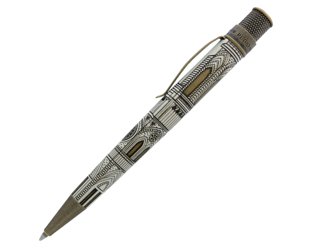 Retro 51 Tornado Vintage Metalsmith Rollerball- Cathedral