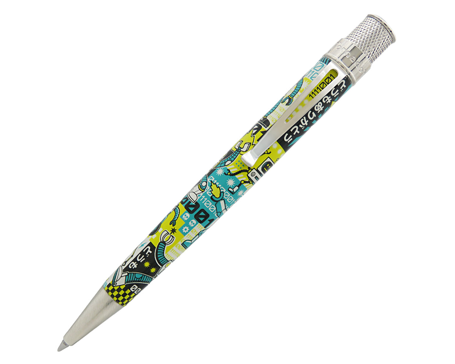 Retro 51 Tornado Popper Rollerball Pen - R0B0T01