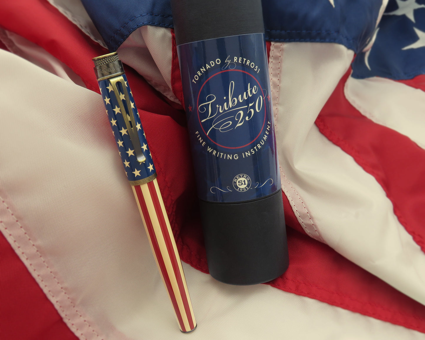 Retro 51 Tornado Fountain Pen - Tribute 250 - Medium (Limited Edition)