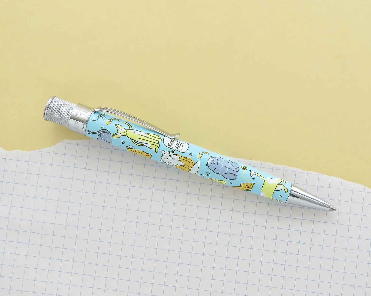 Retro 51 Tornado Ballpoint Pen - Cat Rescue (Series 6)