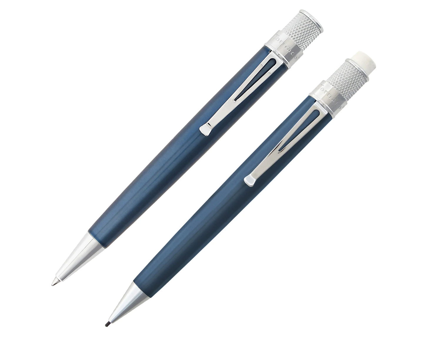 Retro 51 Tornado Rollerball and Pencil Set - Ice Blue