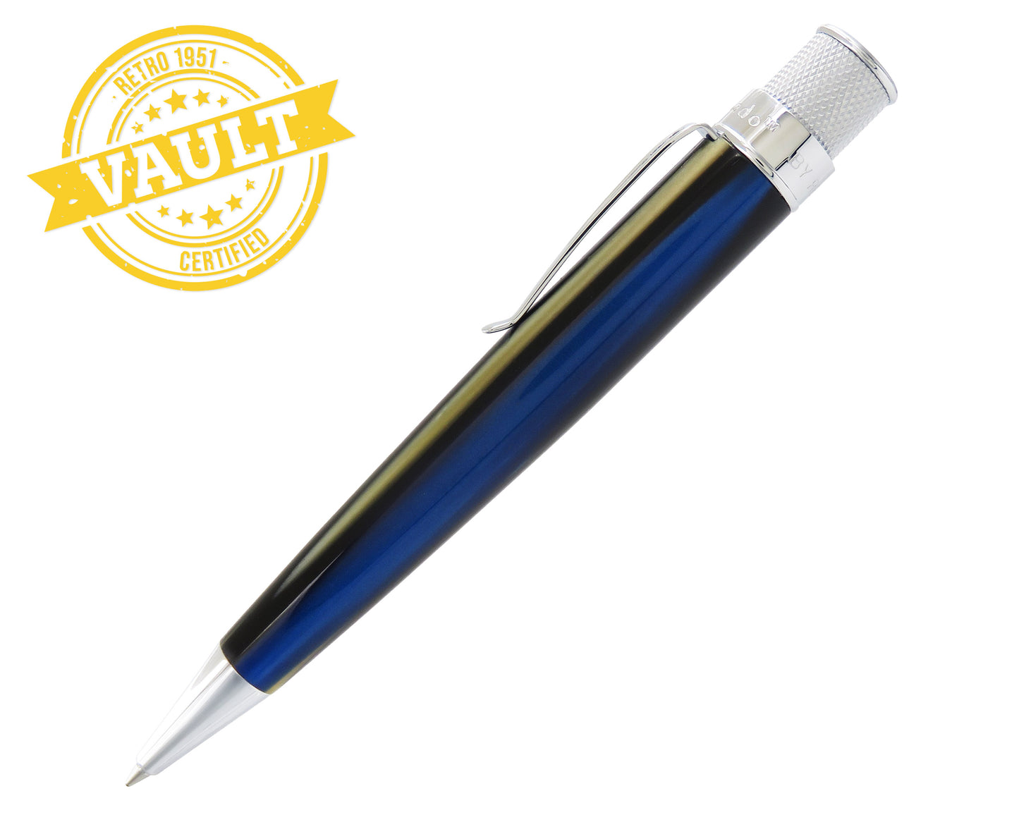 R51 Vault - Blue Curacao Acrylic Bigshot Rollerball