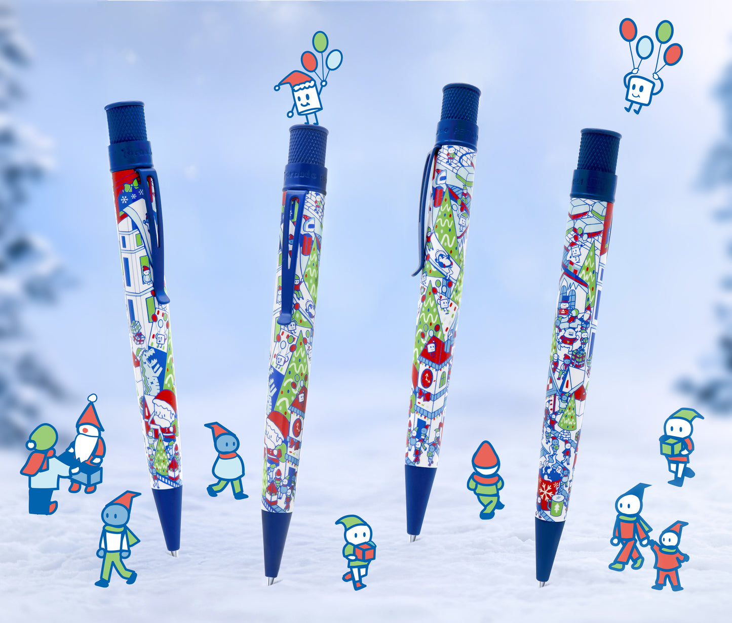Retro 51 Tornado Popper Rollerball Pen - Where's the Yeti?