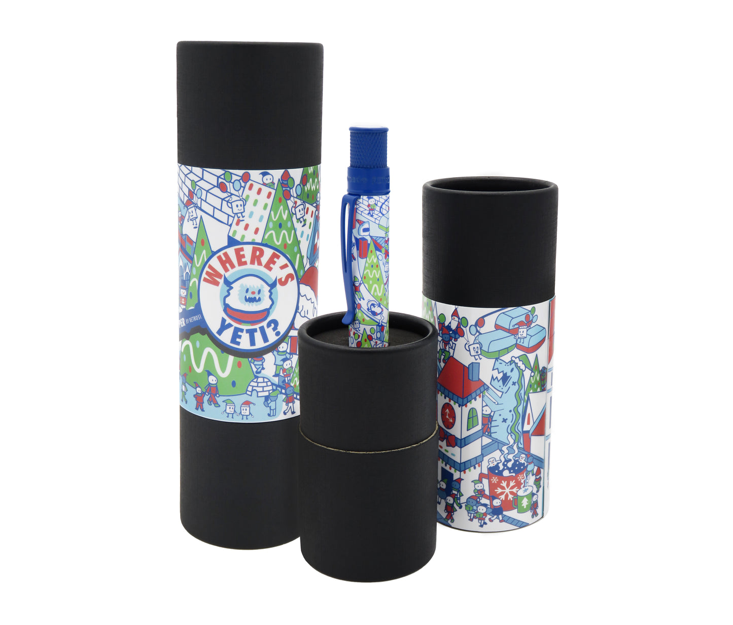 Retro 51 Tornado Popper Rollerball Pen - Where's the Yeti?