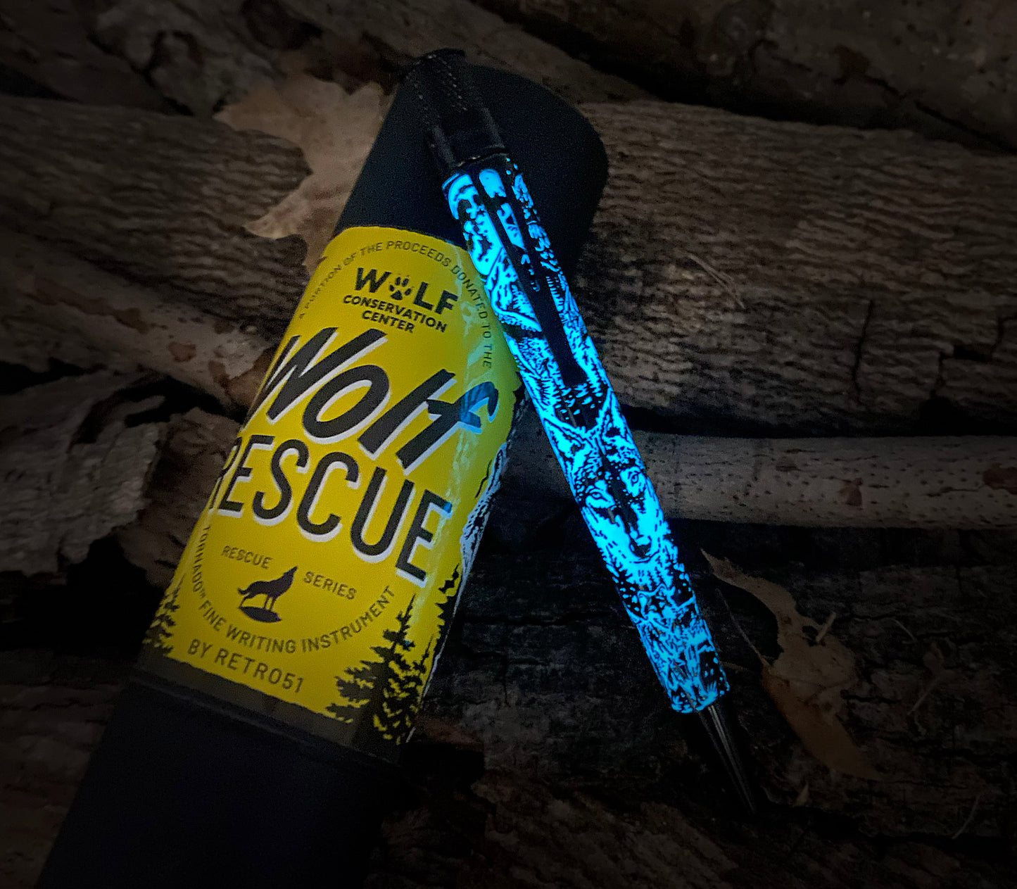 Retro 51 Tornado Ballpoint Pen Rescue - Wolf Rescue