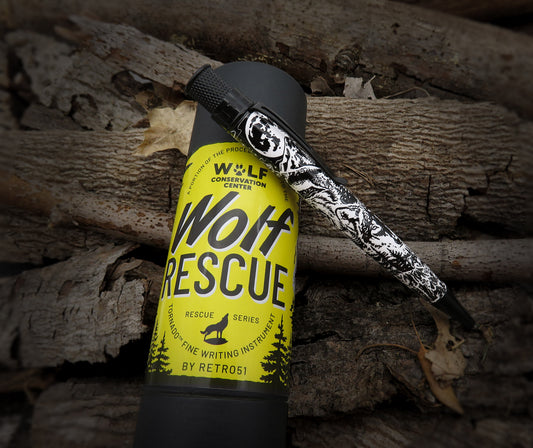 Retro 51 Tornado Ballpoint Pen Rescue - Wolf Rescue