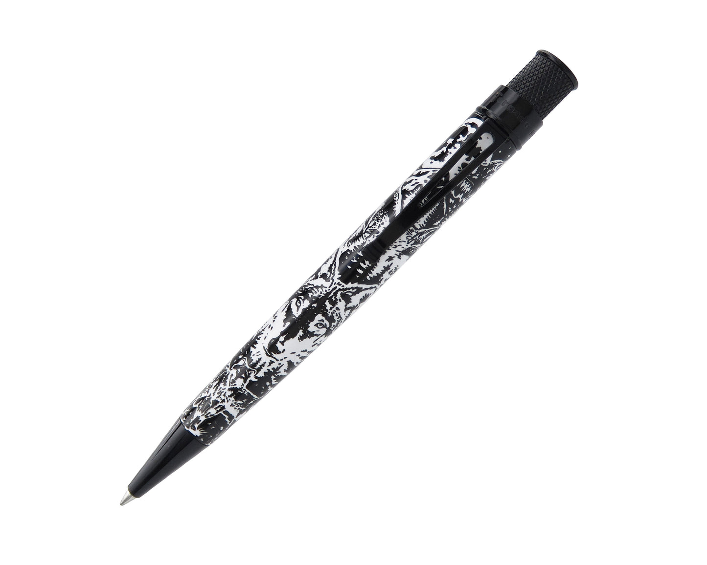 Retro 51 Tornado Ballpoint Pen Rescue - Wolf Rescue