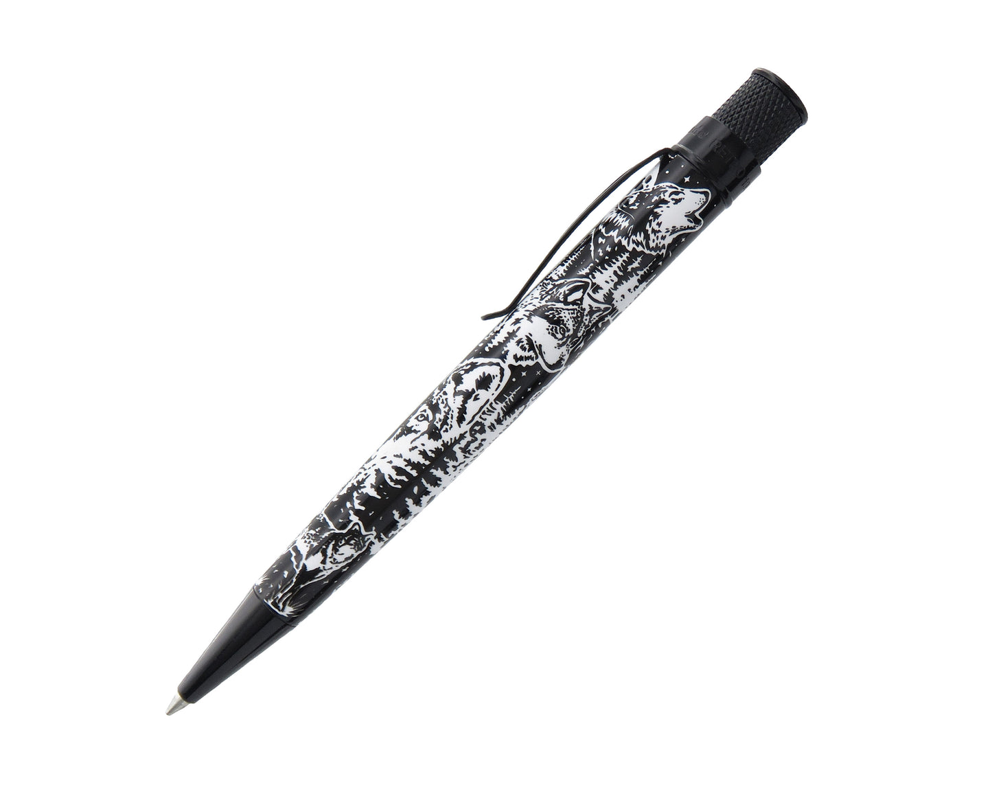 Retro 51 Tornado Ballpoint Pen Rescue - Wolf Rescue