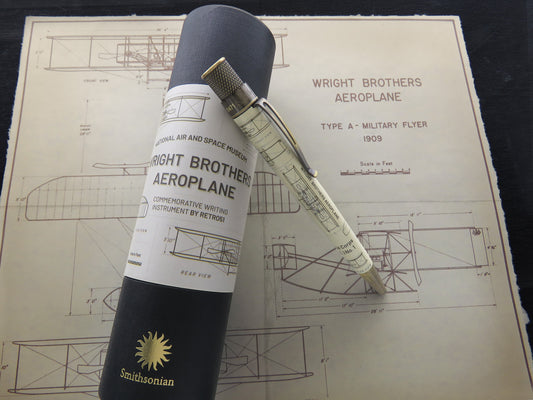 Retro 51 Tornado Smithsonian Collection Rollerball Pen - Wright Brothers Aeroplane