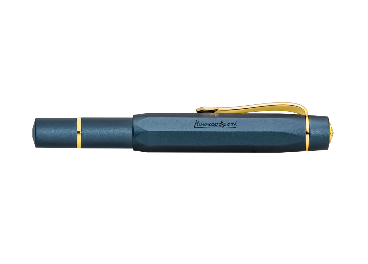 Kaweco Piston Sport Fountain Pen - Navy