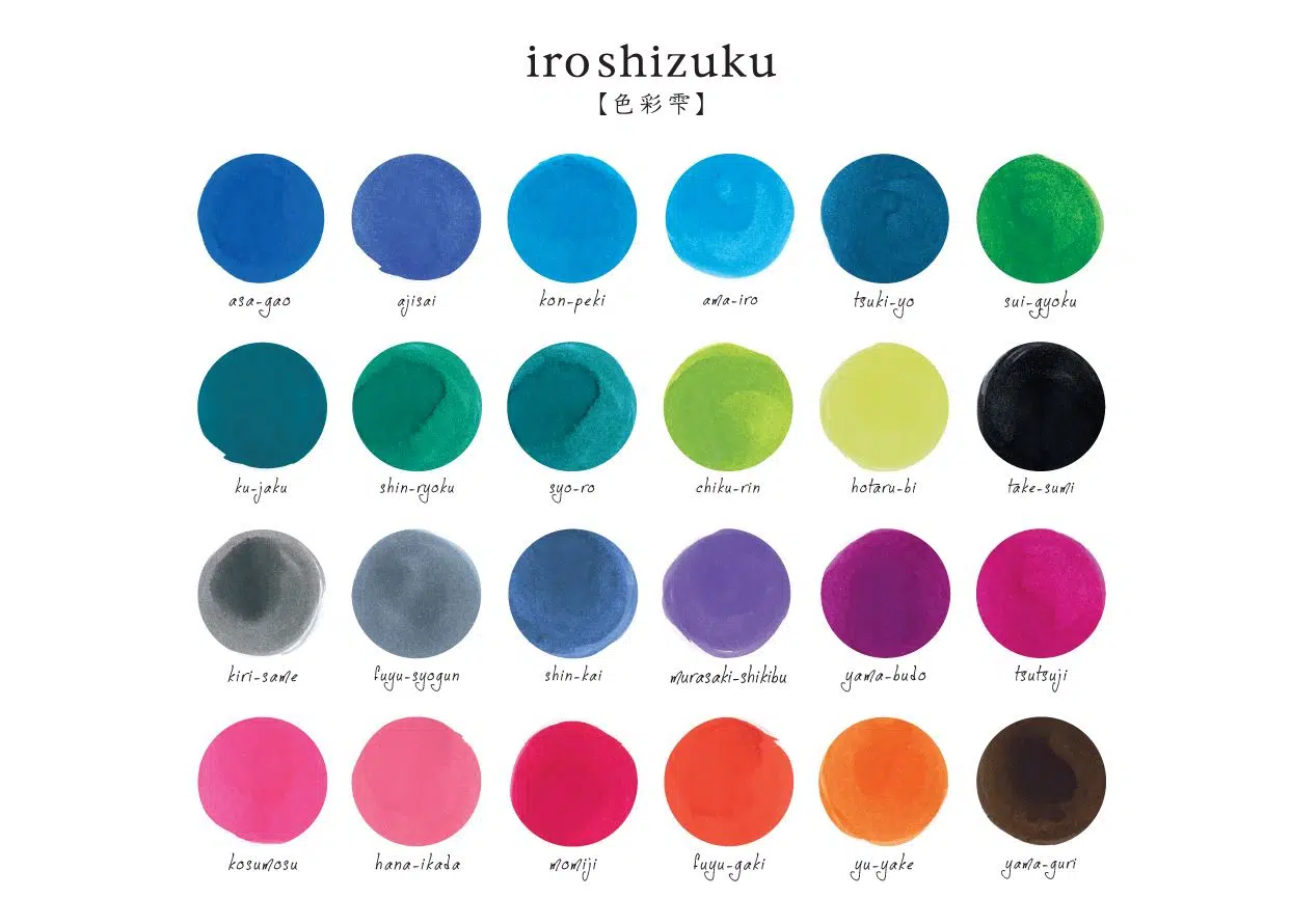 Pilot Iroshizuku Ink - shin-kai ink cartridges