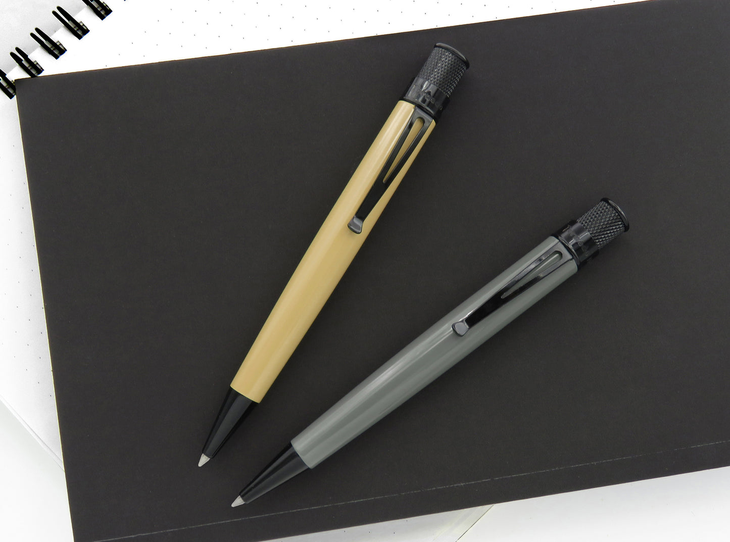 Retro 51 Tornado Stealth Lacquer Rollerball Pen - Nardo Gray