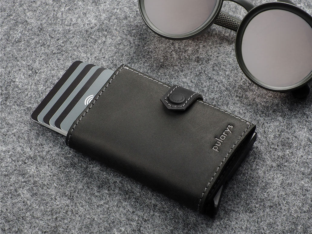 Hiker RFID wallet - Hunter Leather