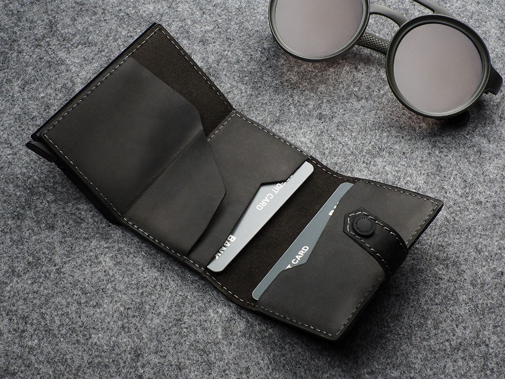 Hiker RFID wallet - Hunter Leather