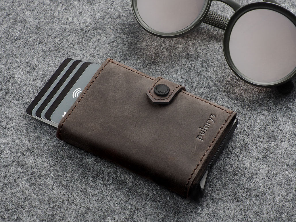 Hiker RFID wallet - Hunter Leather