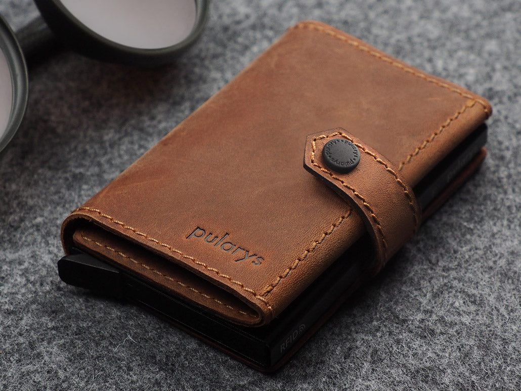 Hiker RFID wallet - Hunter Leather