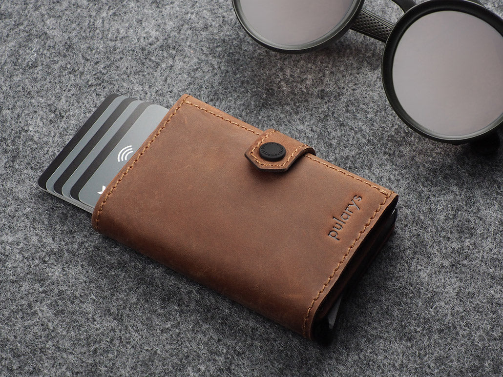 Hiker RFID wallet - Hunter Leather