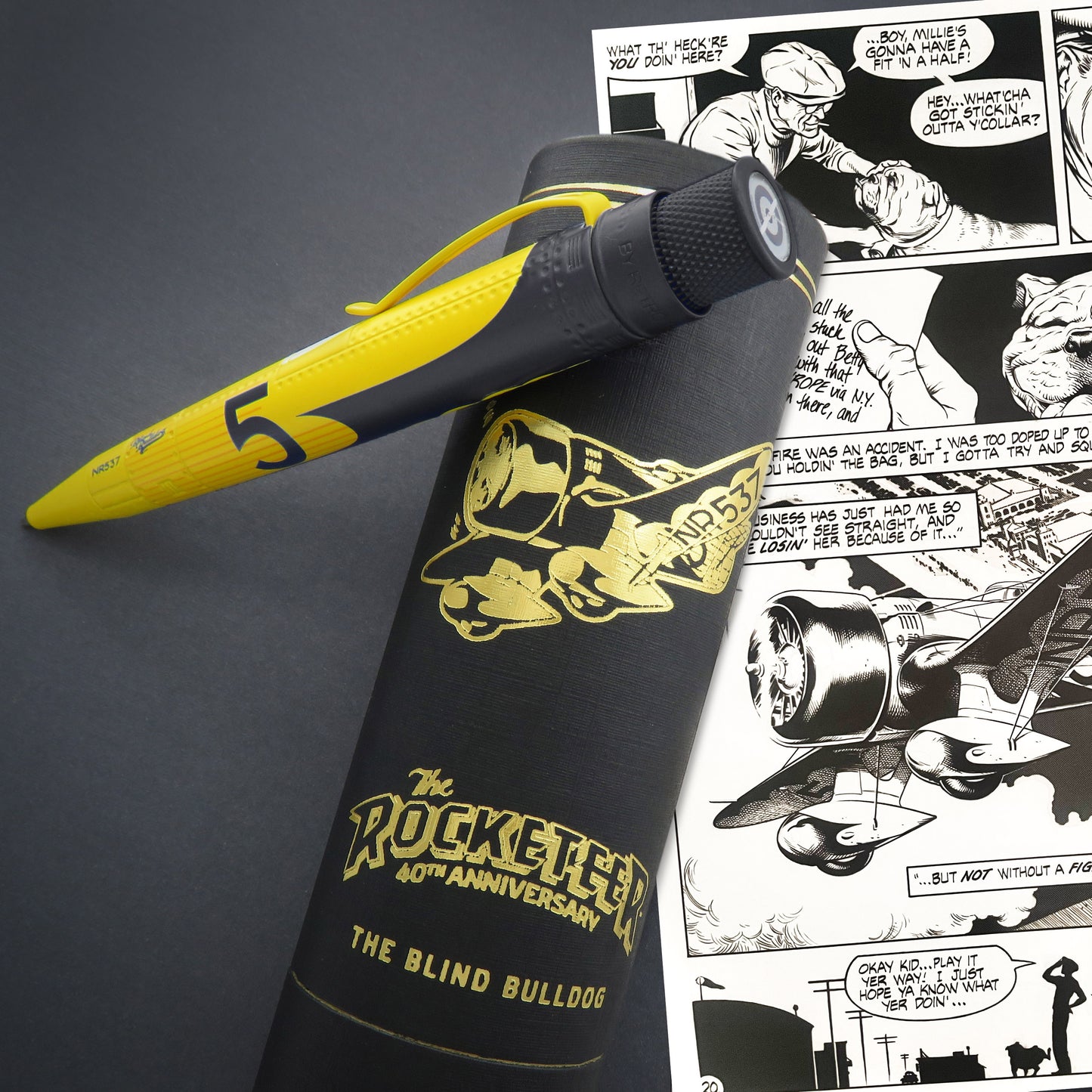Retro 51 Big Shot Rollerball Pen - The Rocketeer - The Blind Bulldog