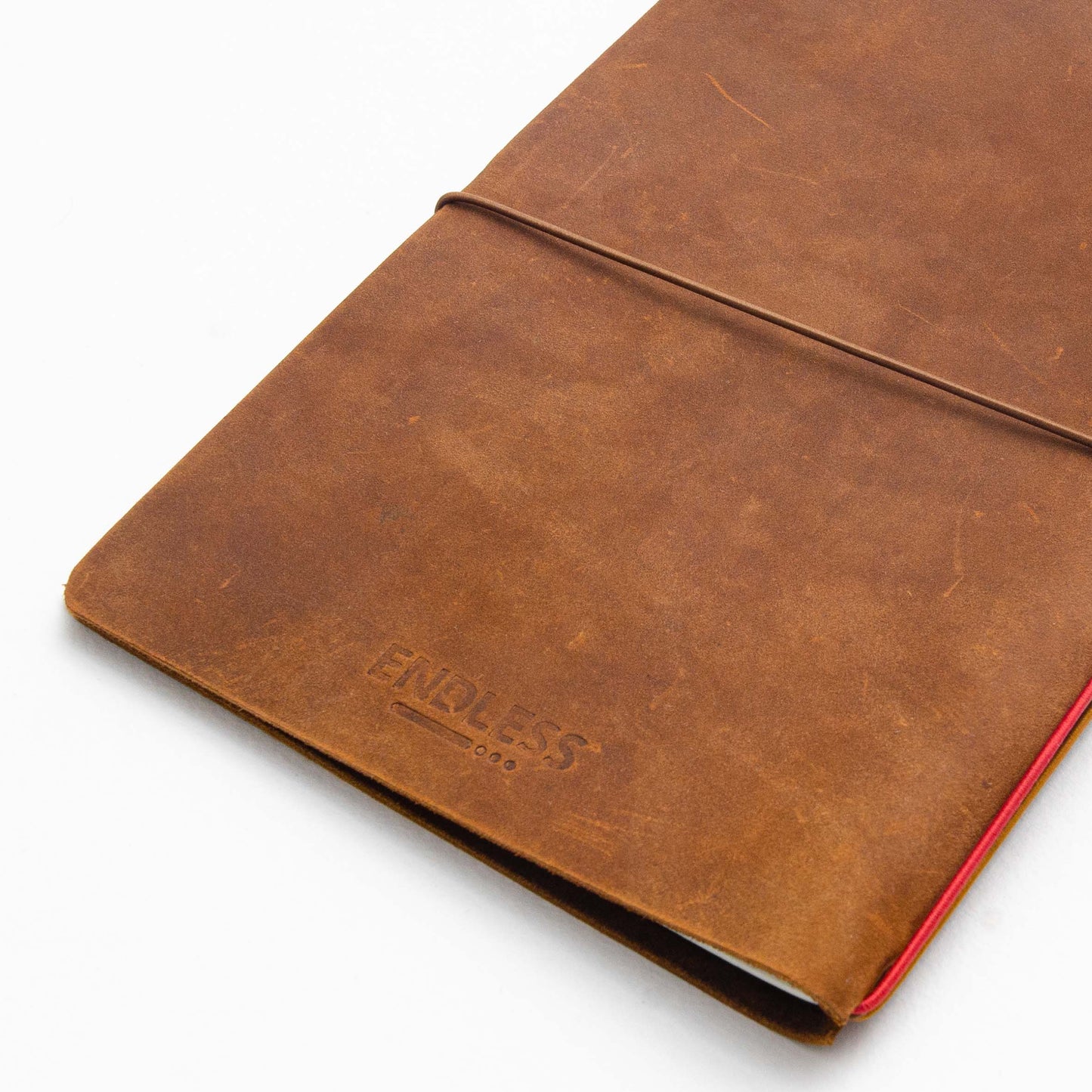Endless Explorer - Refillable Leather Regalia Paper Journal - Brown