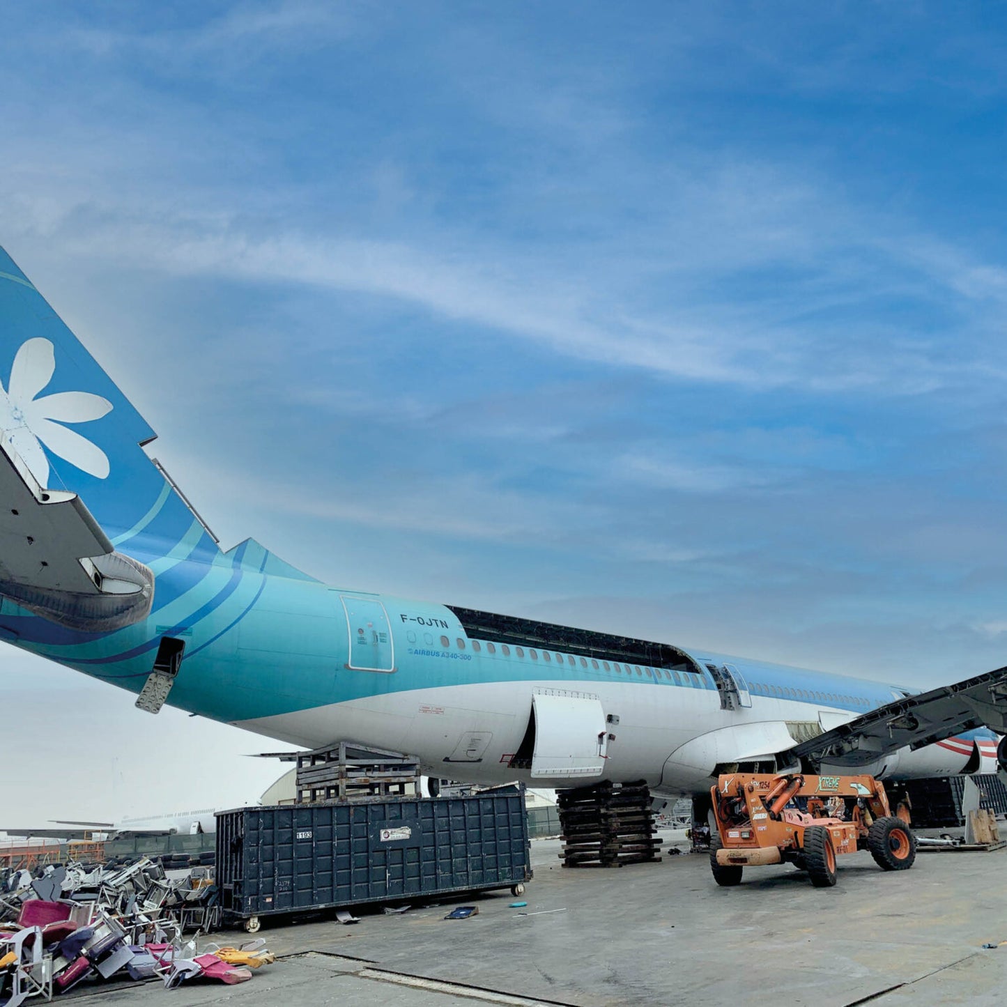 Air Tahiti Nui Airbus A340 – F-OJTN - Dark Blue