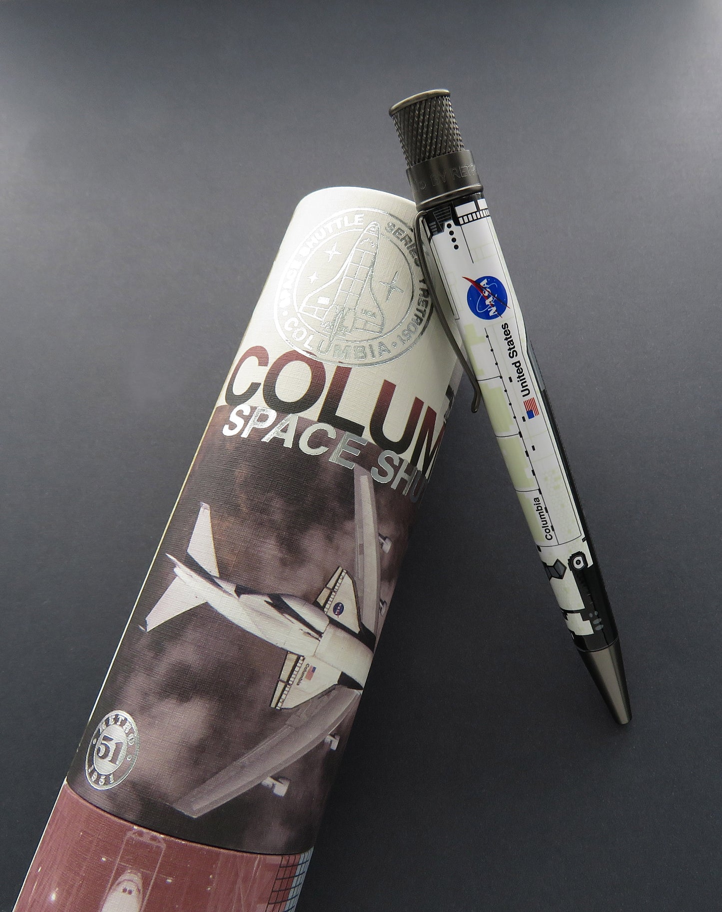 Retro 51 Tornado Rollerball Pen - Columbia Space Shuttle (Limited Edition)