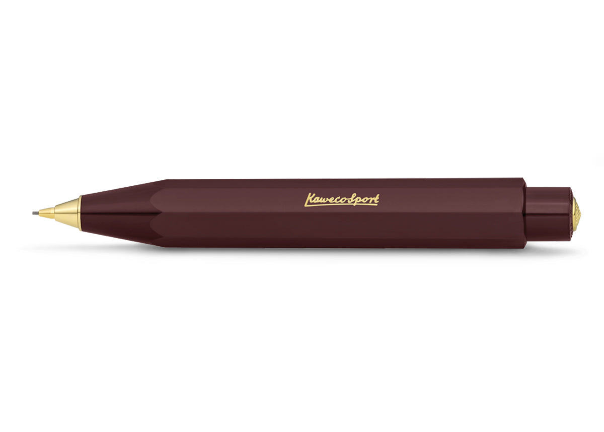 Kaweco Classic Sport Push Pencil (0.7mm lead) - Bordeaux Red