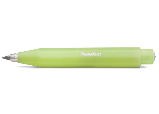 Kaweco Frosted Sport Clutch Pencil (3.2mm lead) - Fine Lime
