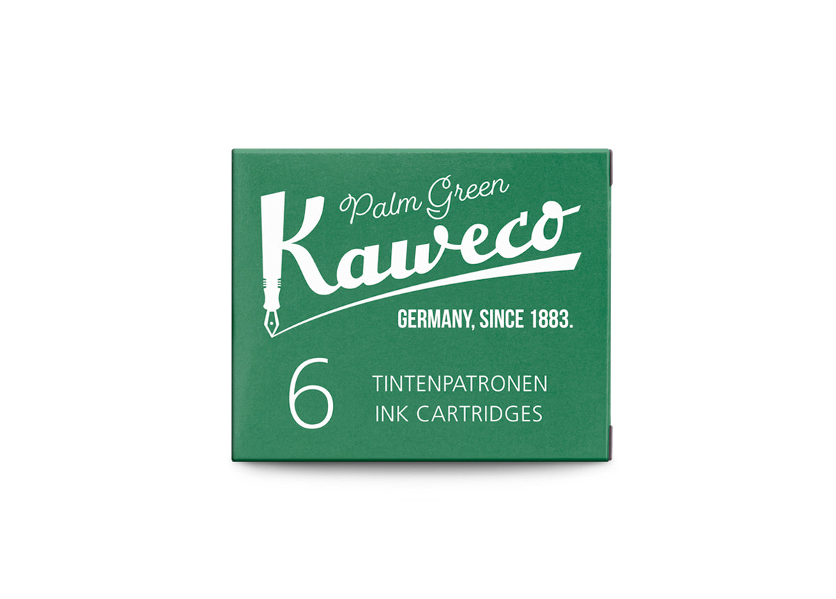 Kaweco Ink Cartridges - Palm Green