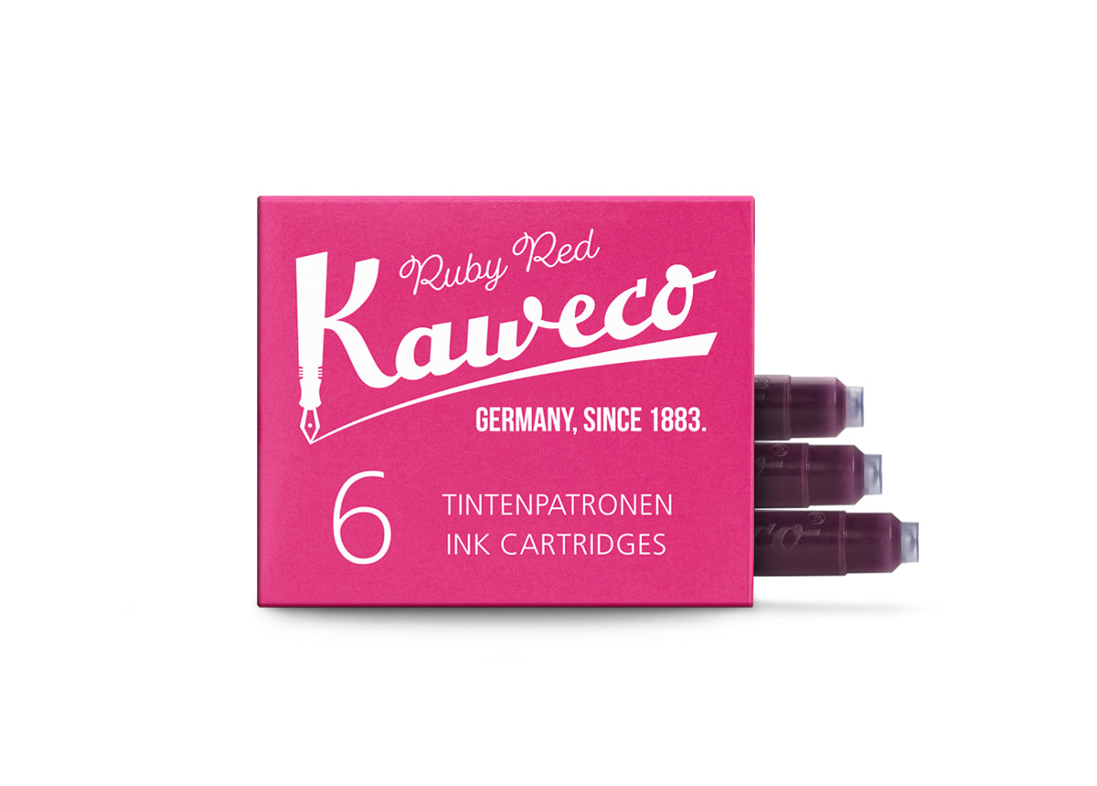 Kaweco Ink Cartridges Ruby Red (6 Pcs)