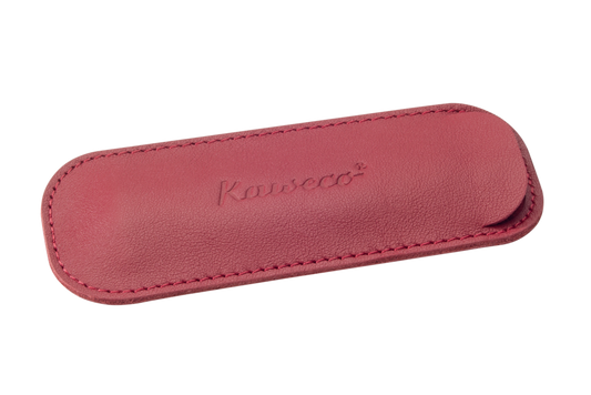 Kaweco ECO Leather Pen Pouch for 2 Sport Pen - Chilli Pepper