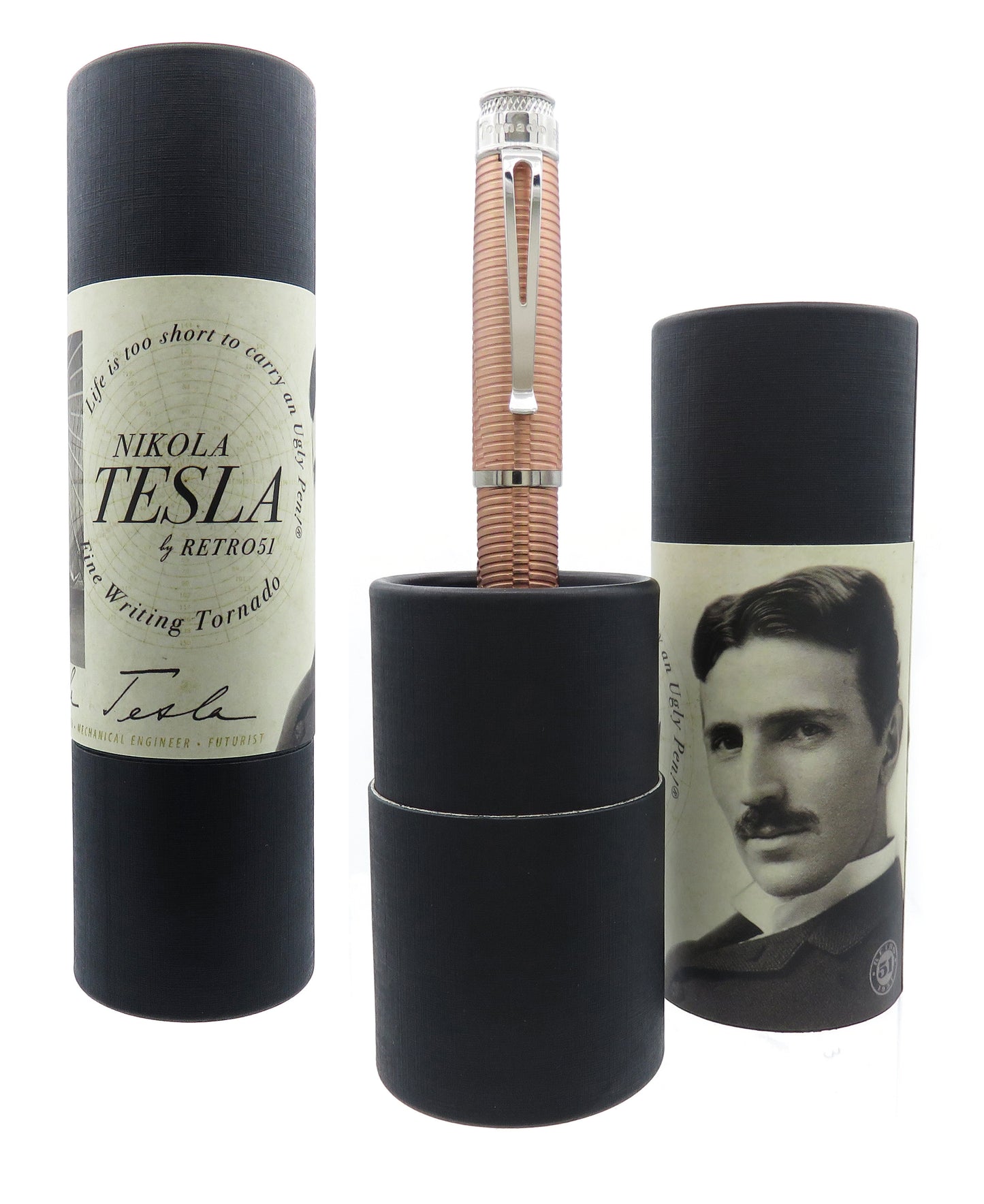 Retro 51 Tornado EXT Fountain Pen - Nikola Tesla
