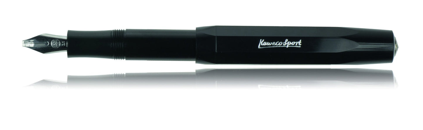 Kaweco Classic Sport Calligraphy Set - Black - we love pens